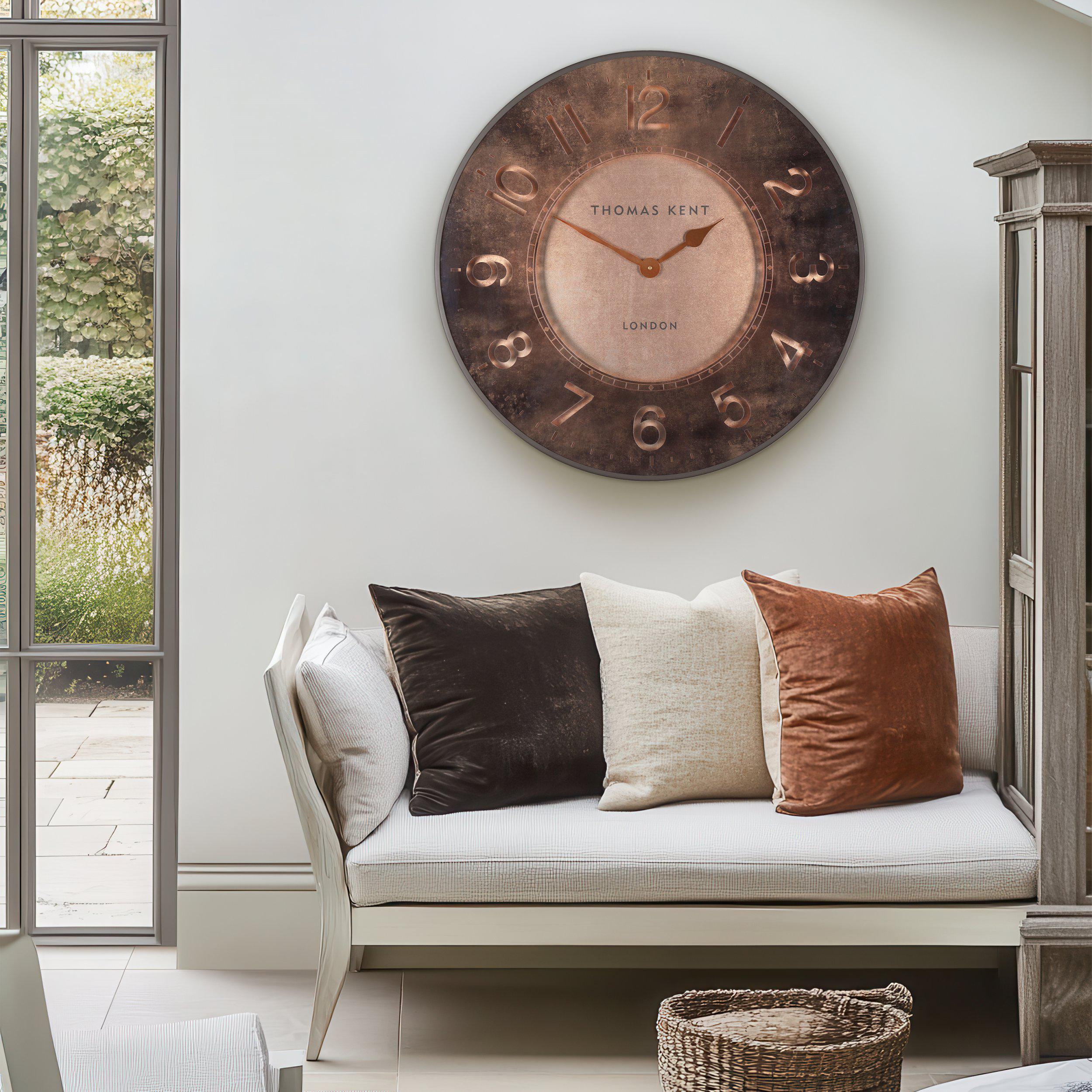 Sovereign Gold Wall Clock 30"